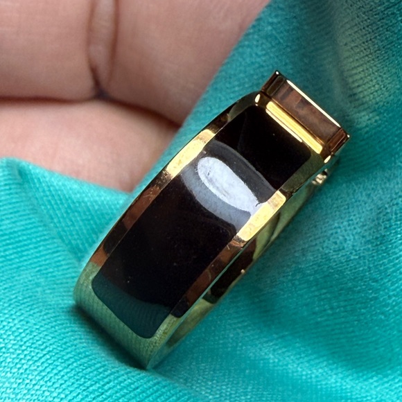 Hermès gold  H ring - Picture 2 of 4